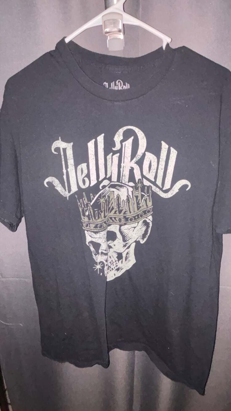 Jelly Roll City Skull Black T-Shirt